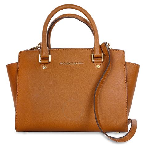 michael kors selma handbag sale|selma saffiano leather medium satchel.